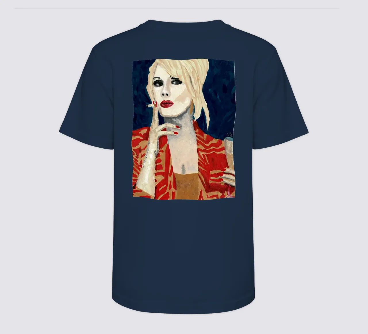 Patsy in blu Aia t-shirt bambini da Interior Edit & House Staging