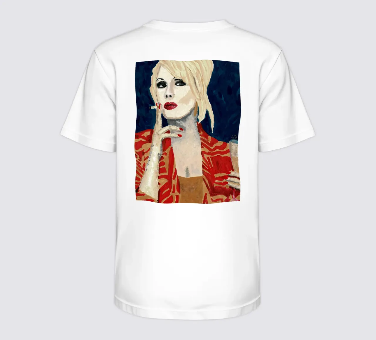 Patsy in blu Aia t-shirt bambini da Interior Edit & House Staging