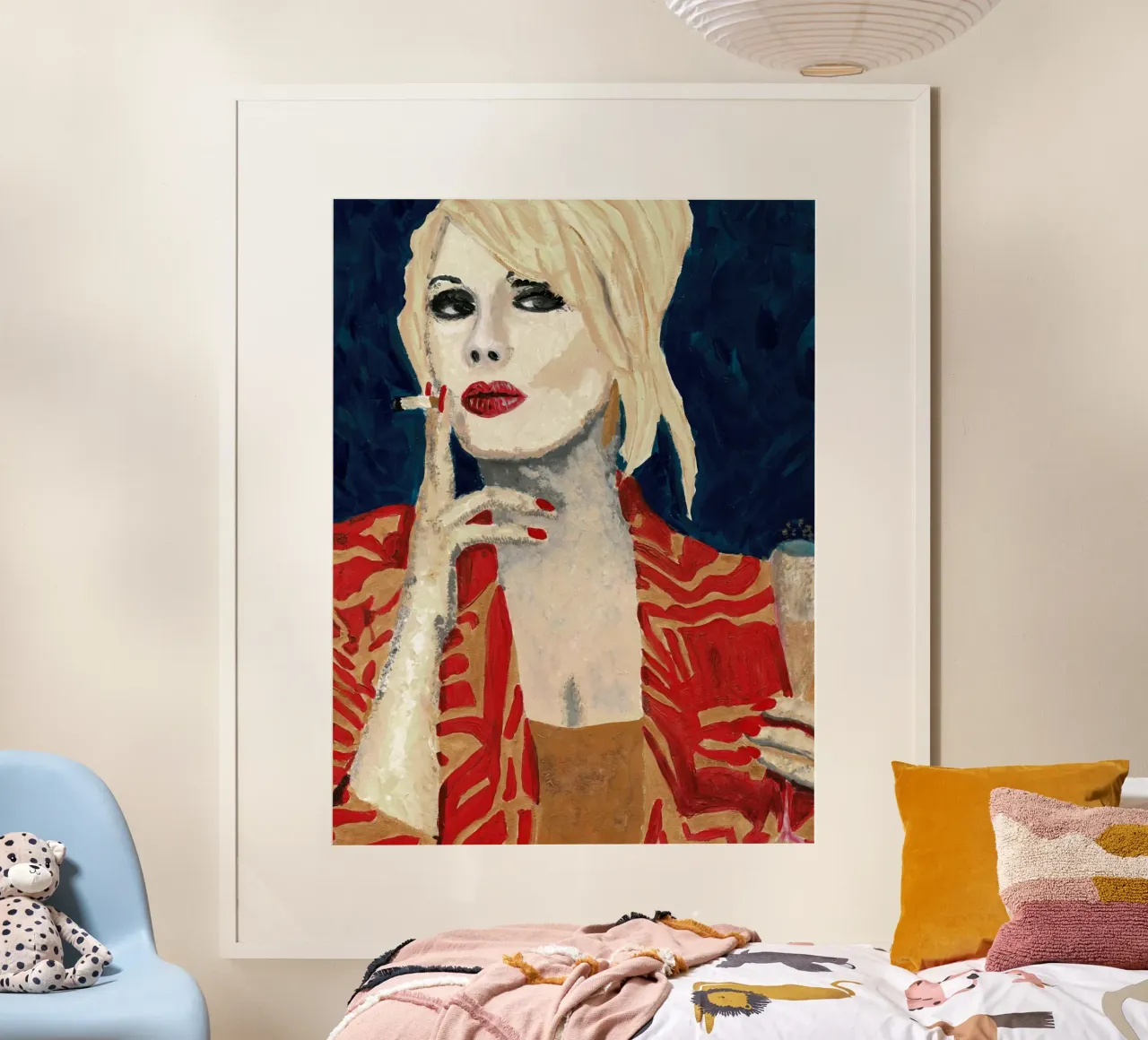 Patsy en bleu de La Haye poster de Interior Edit & House Staging