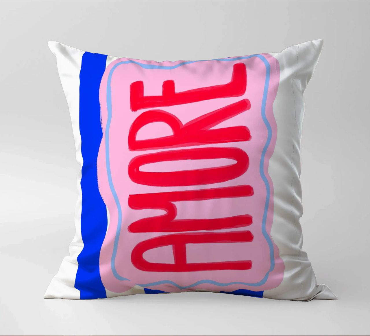 Amore stripes cuscino da Hej Ibiza by Ute Arnold