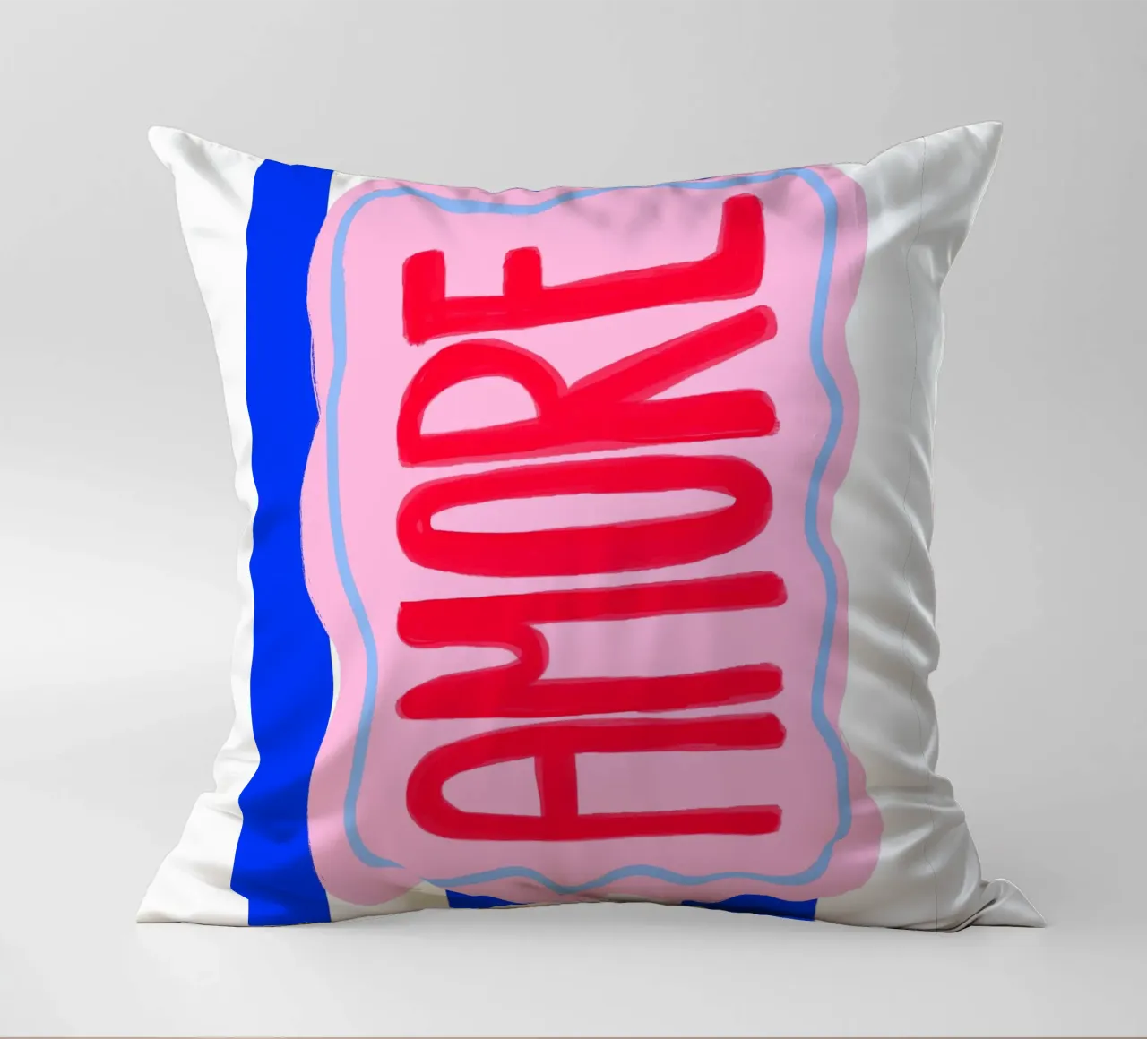 Amore stripes cuscino da Hej Ibiza by Ute Arnold