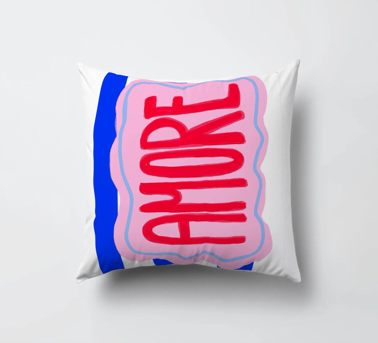 Amore stripes cuscino da Hej Ibiza by Ute Arnold