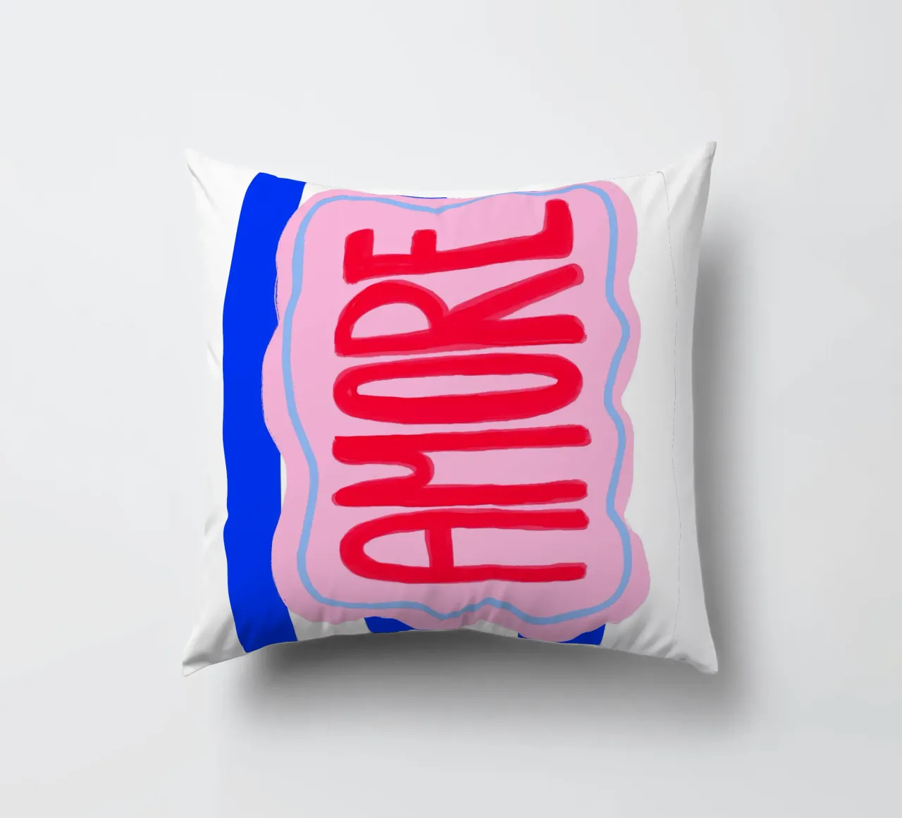 Amore stripes cuscino da Hej Ibiza by Ute Arnold