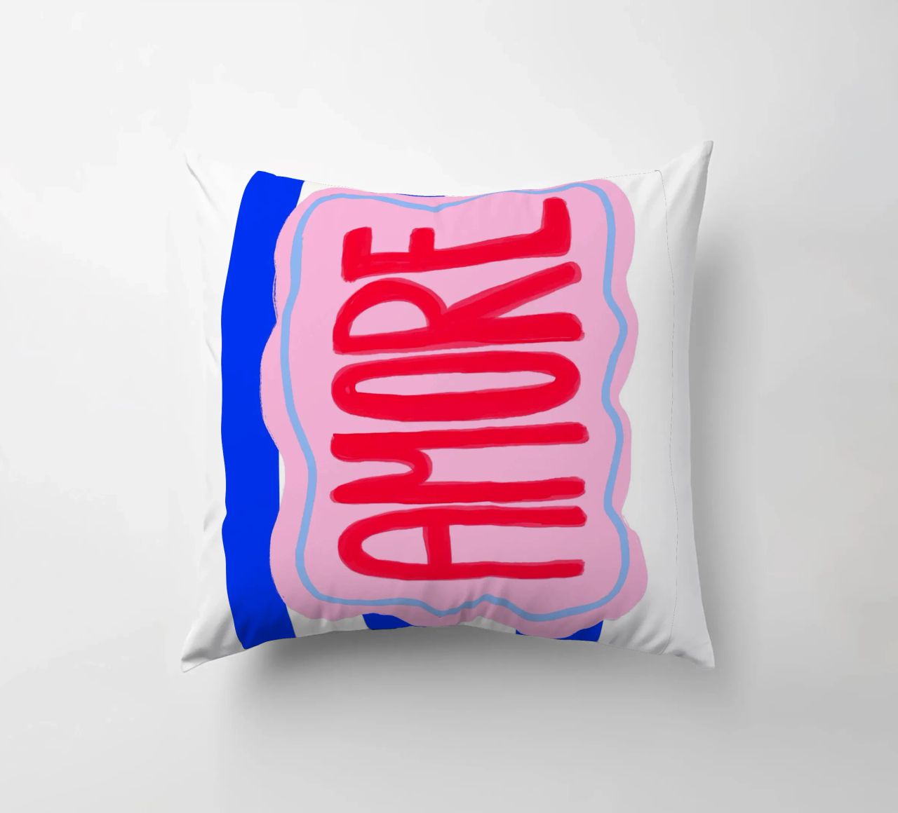 Amore stripes cuscino da Hej Ibiza by Ute Arnold