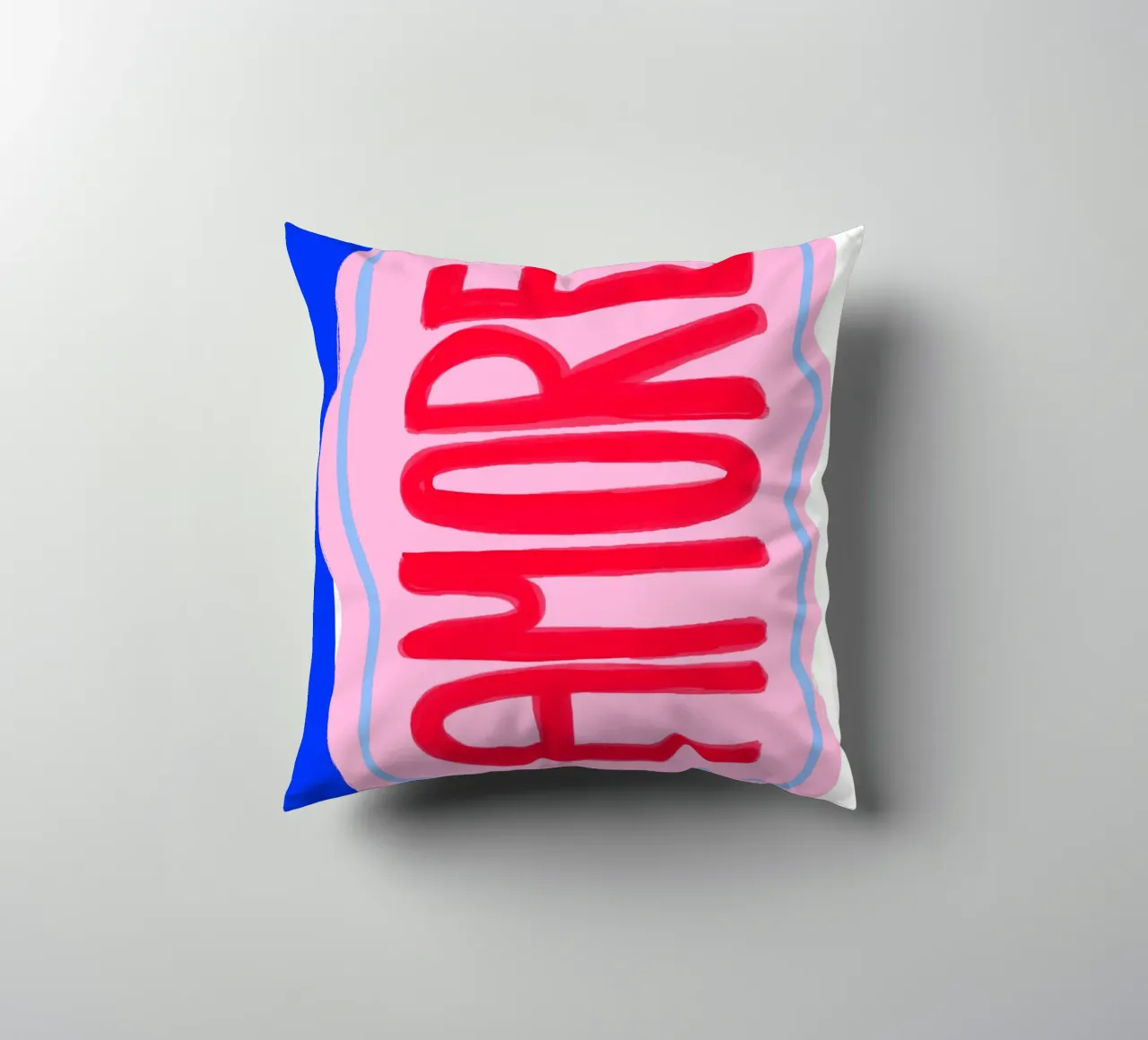 Amore stripes cuscino da Hej Ibiza by Ute Arnold