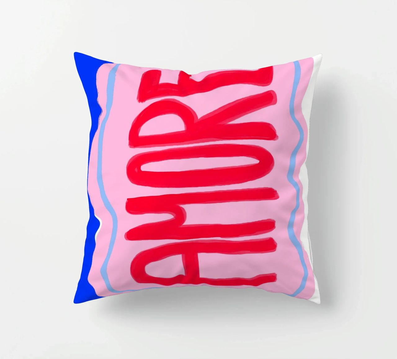 Amore stripes cuscino da Hej Ibiza by Ute Arnold