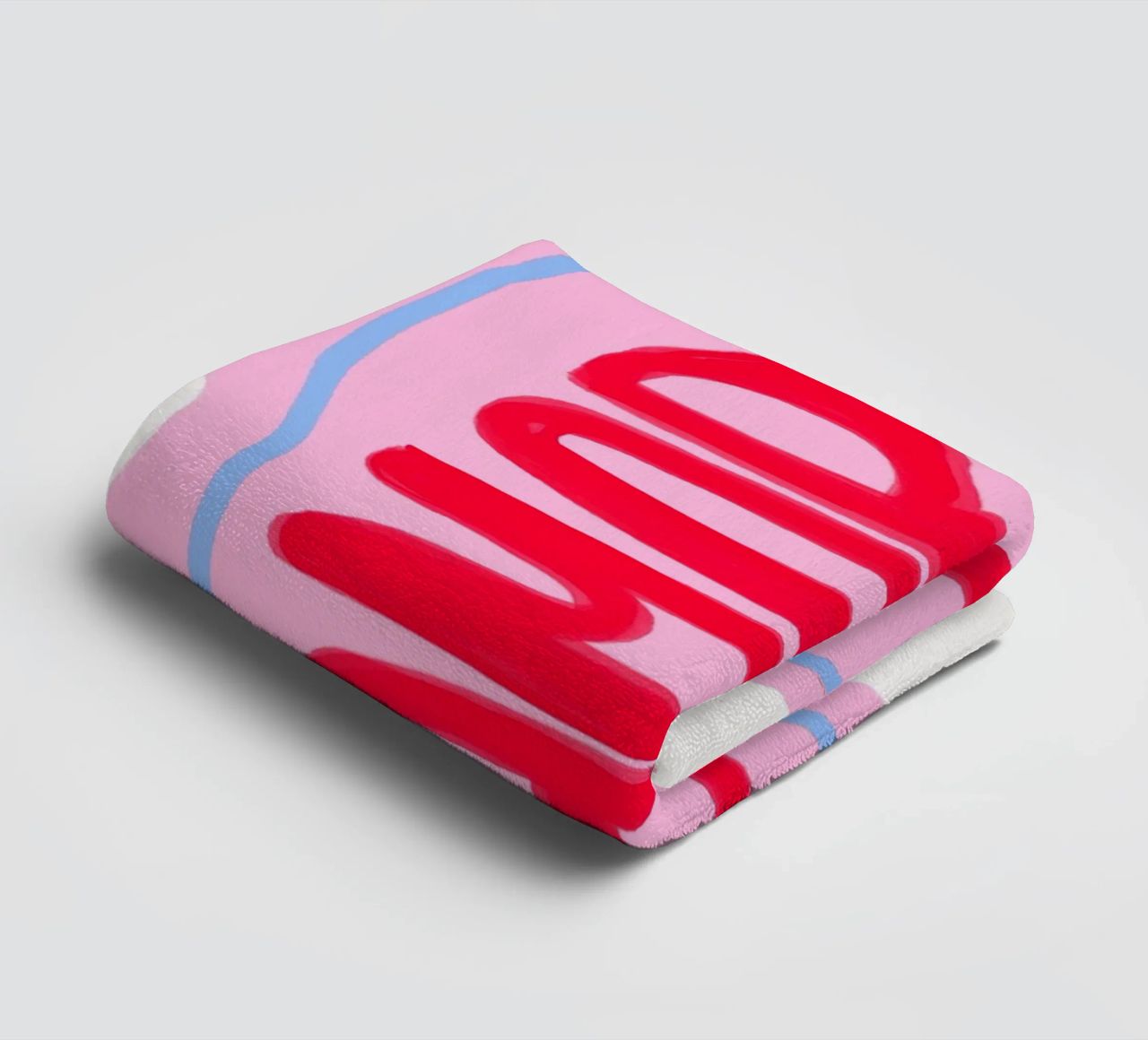 Amore stripes asciugamano da bagno da Hej Ibiza by Ute Arnold
