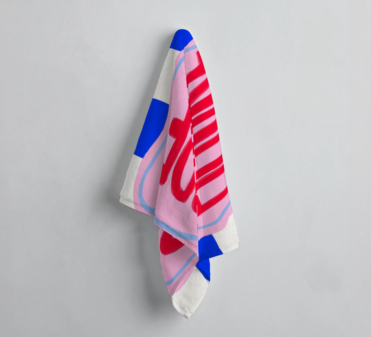 Amore stripes asciugamano da bagno da Hej Ibiza by Ute Arnold