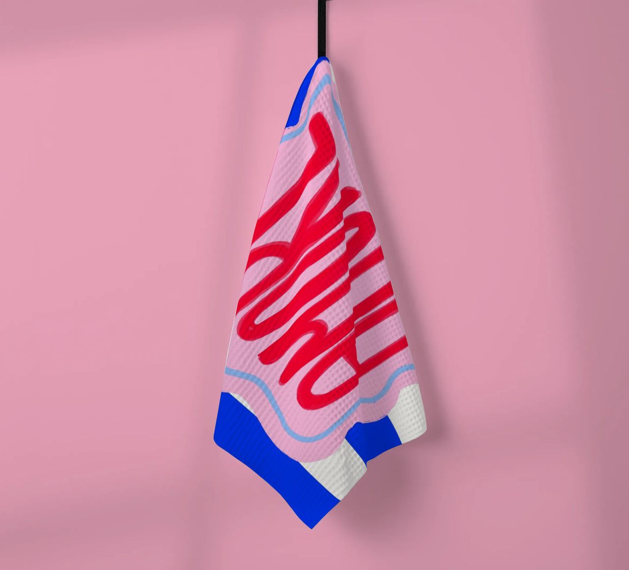 Amore stripes canovaccio da cucina da Hej Ibiza by Ute Arnold