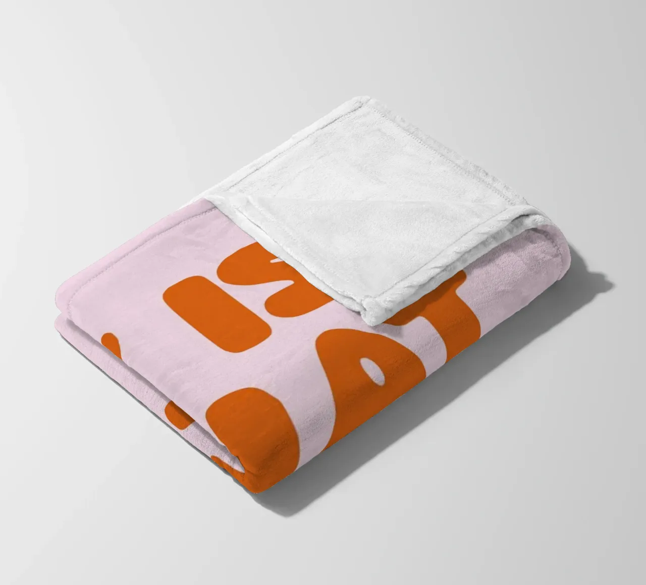 It Is What It Is, Minimal Quote, Modern Typography coperta in pile da EverLuvv Studio