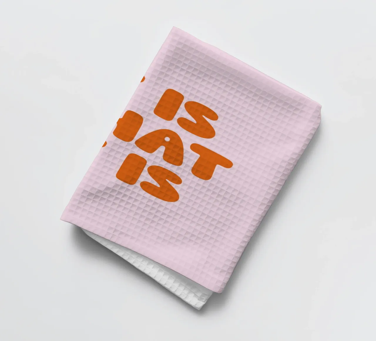 It Is What It Is, Minimal Quote, Modern Typography torchon de EverLuvv Studio