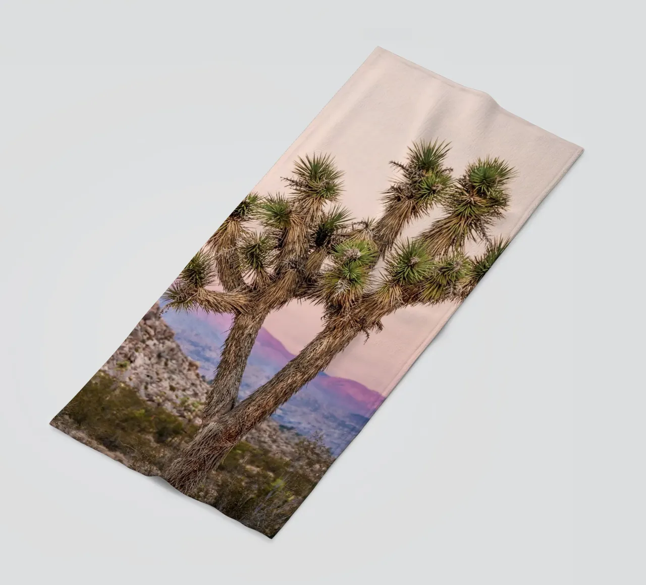 Joshua Tree Sunset Landscape telo mare da stunningphotos