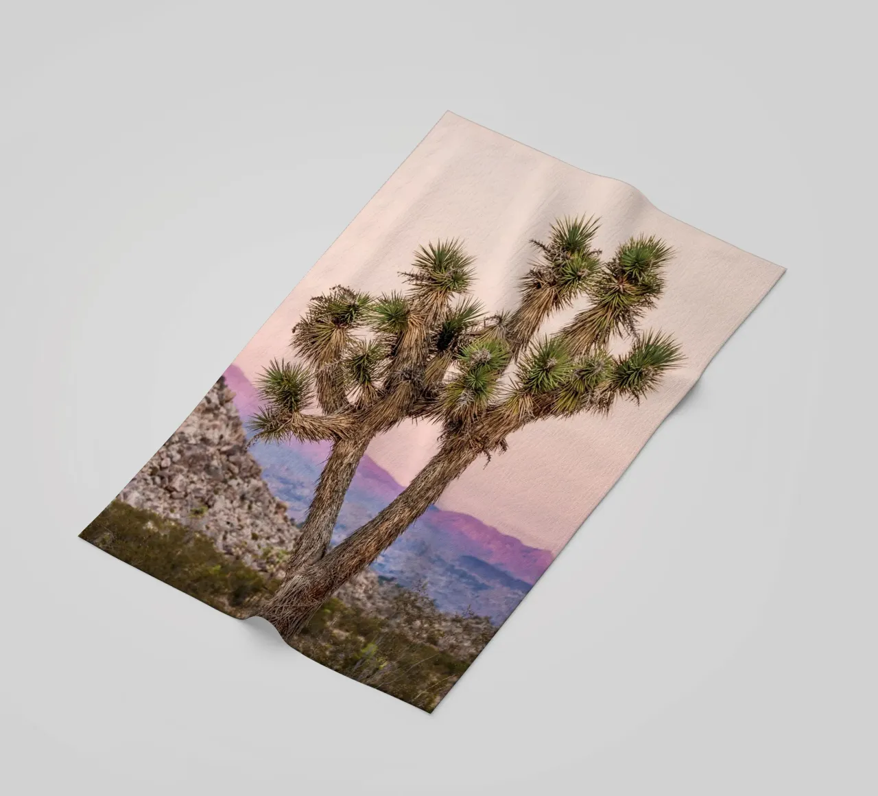 Joshua Tree Sunset Landscape telo mare da stunningphotos