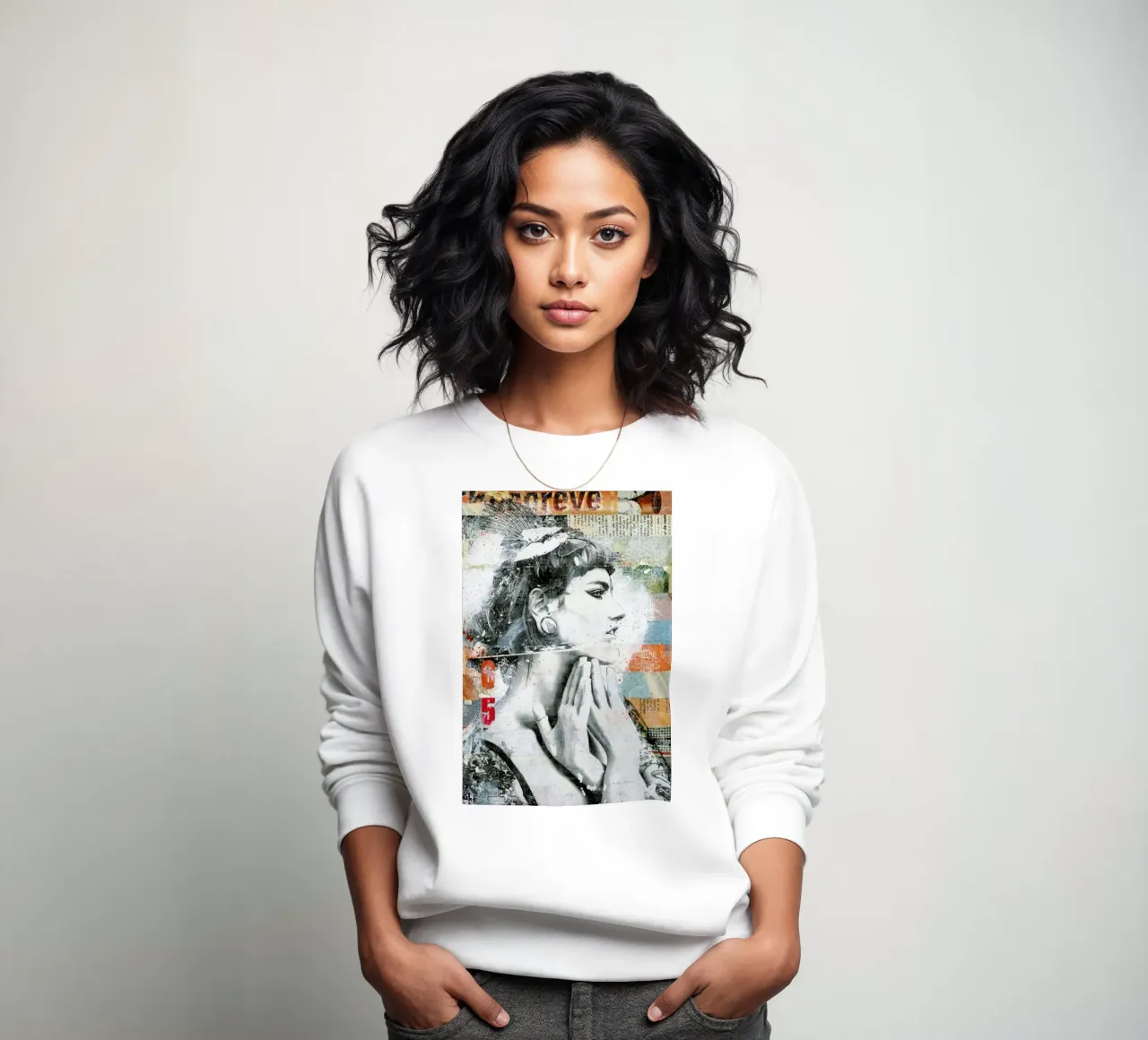 Ces belles mains sweatshirt by Tameo