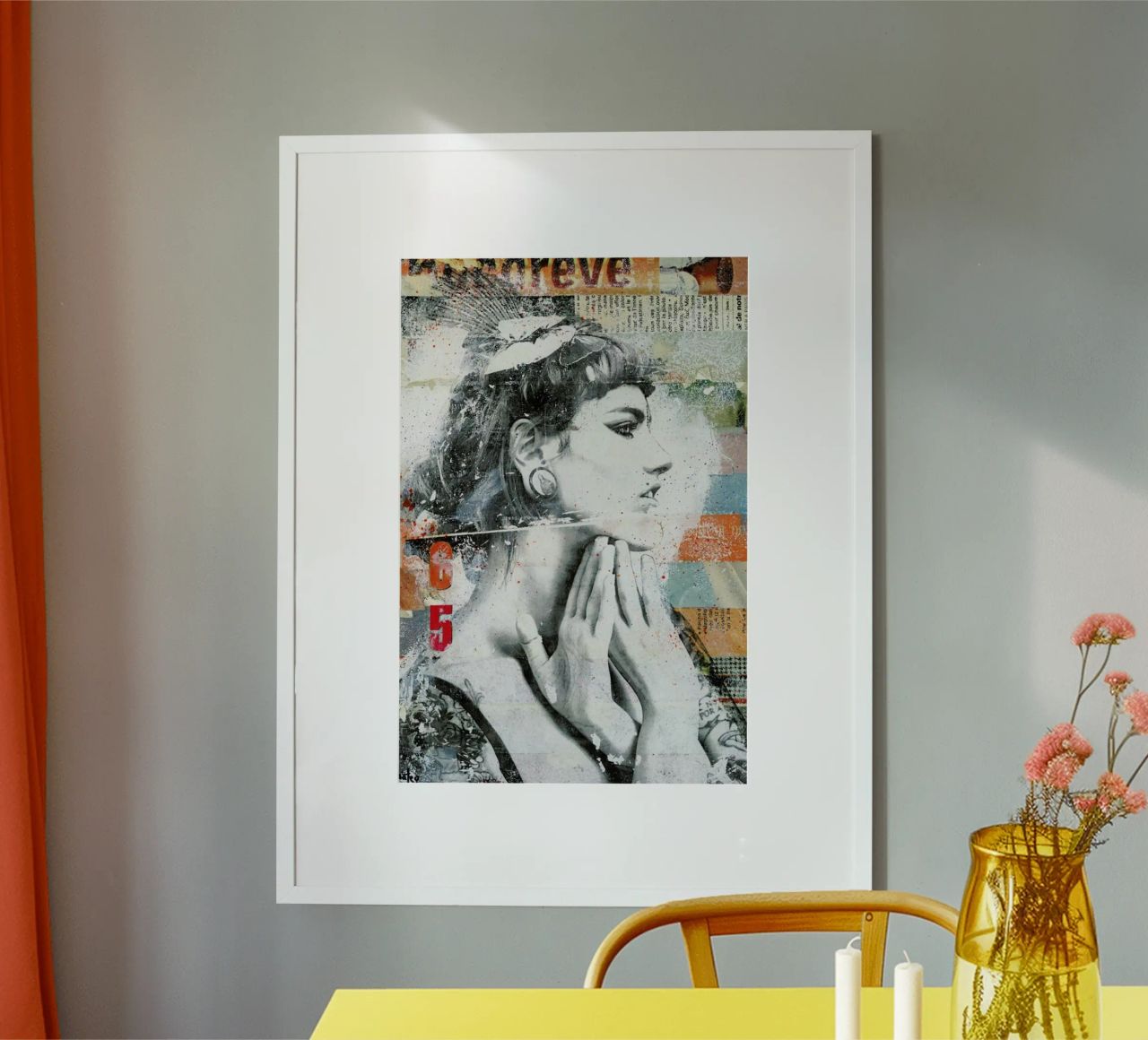 Ces belles mains poster by Tameo