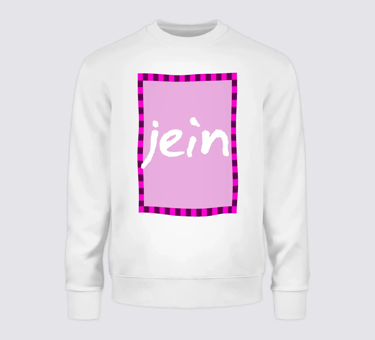 Jein (Indecisive) Typography felpa da EverLuvv Studio