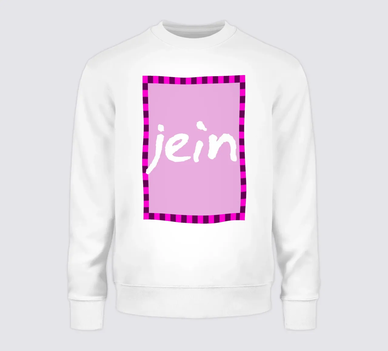 Jein (Indecisive) Typography felpa da EverLuvv Studio