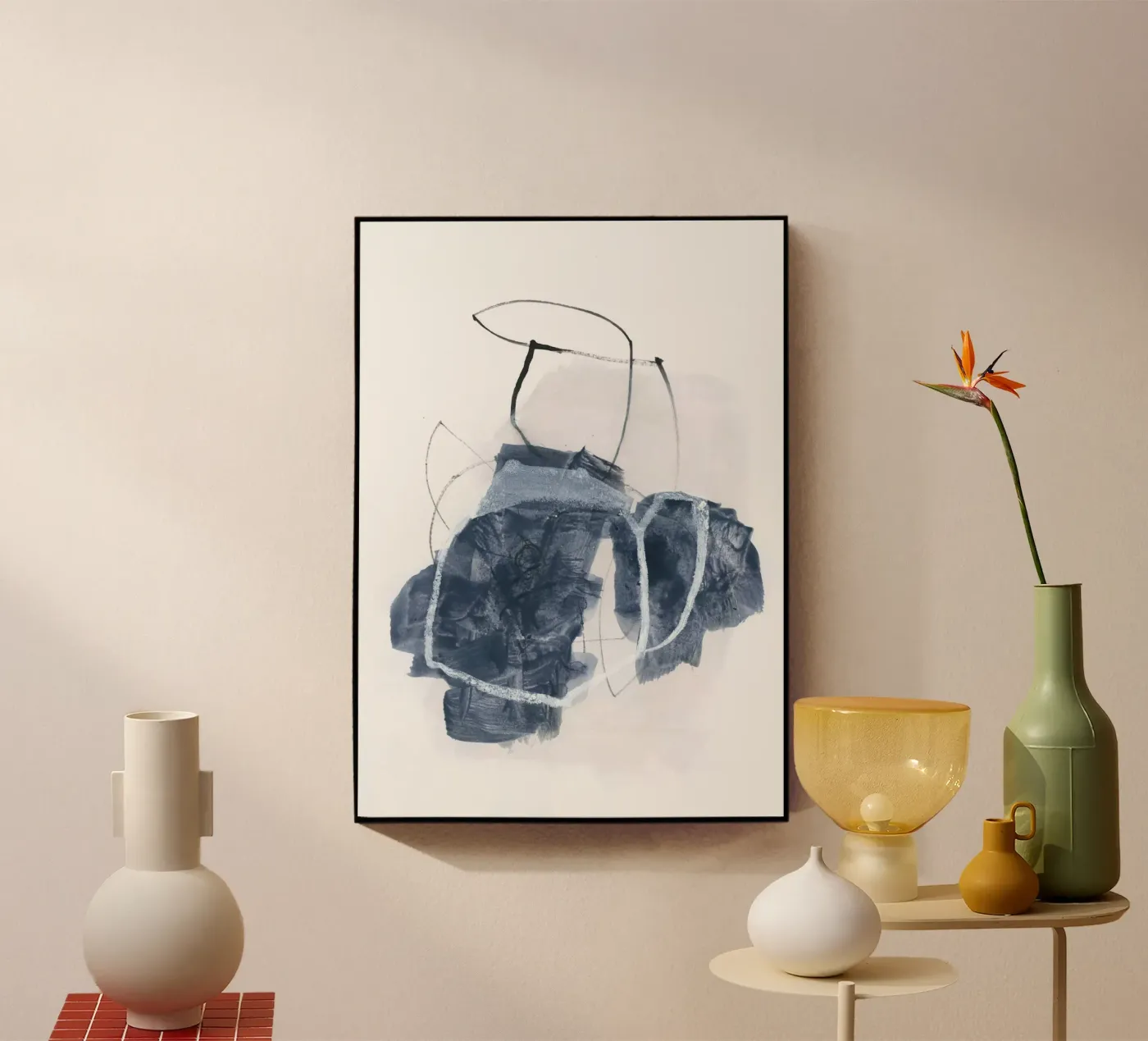 line and shape study plexiglass da IRIS LEHNHARDT FINE ART