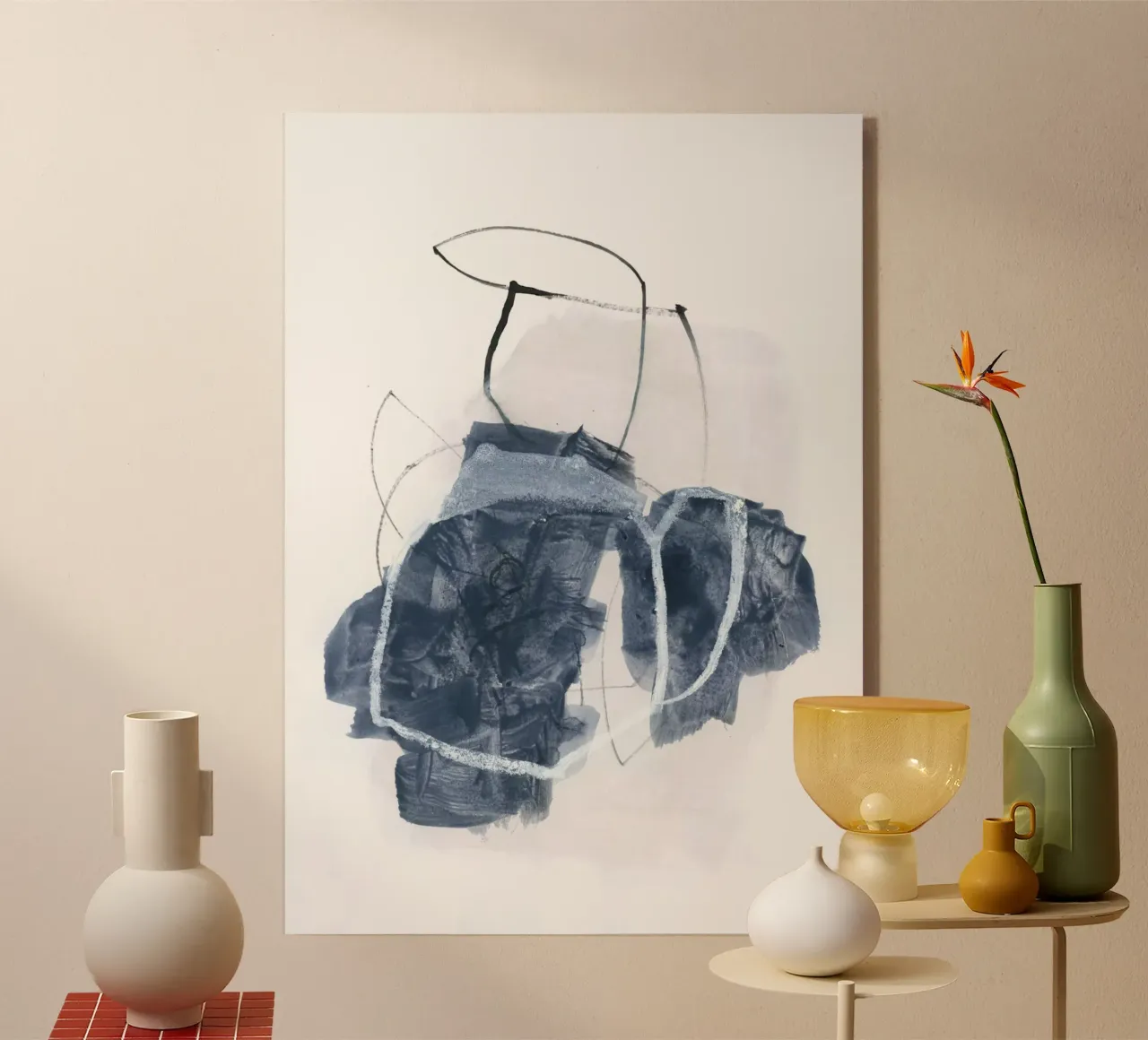 line and shape study plexiglass da IRIS LEHNHARDT FINE ART