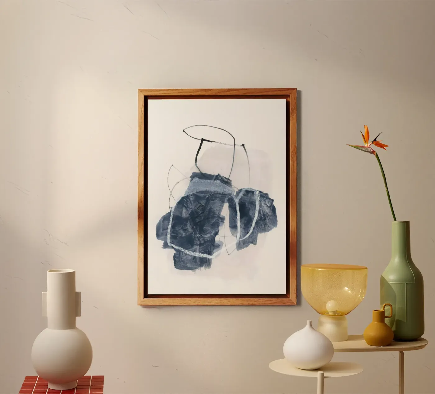 line and shape study pannello forex da IRIS LEHNHARDT FINE ART