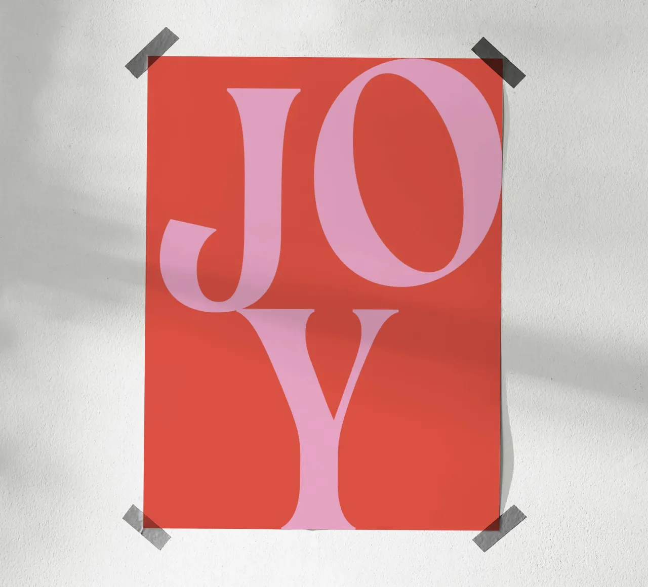 Joy poster da we line studio - art