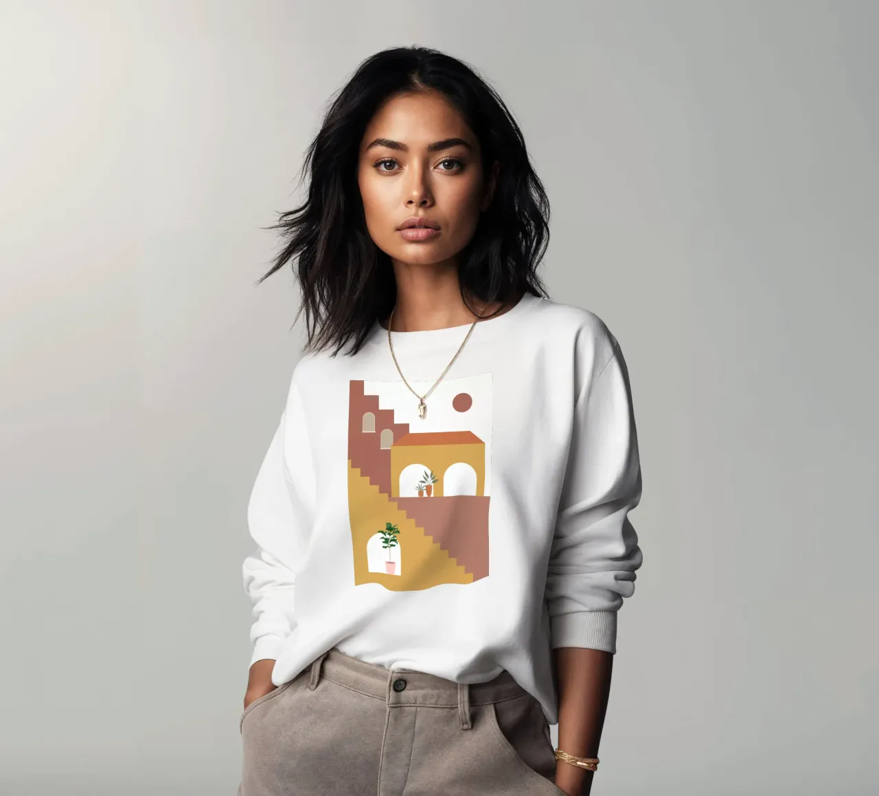 Boho felpa da DesignArt