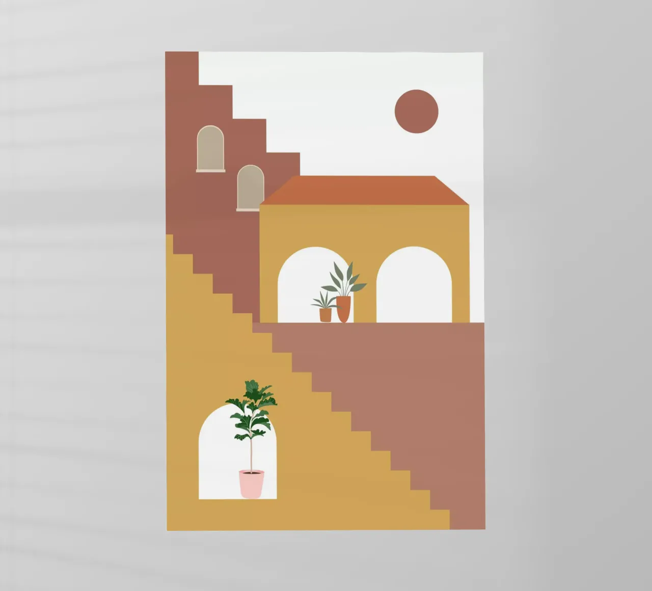 Boho pellicola backlit da DesignArt