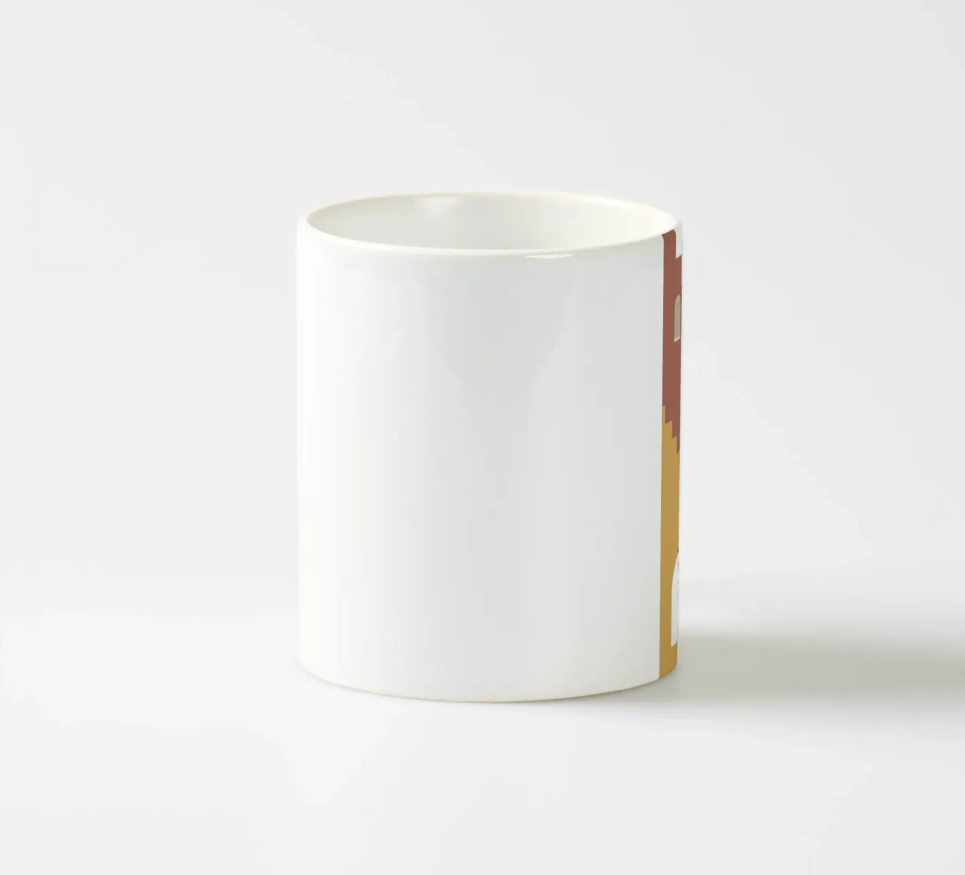 Boho ceramic mug by DesignArt