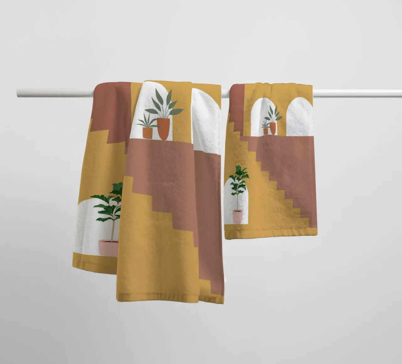 Boho asciugamano da bagno da DesignArt