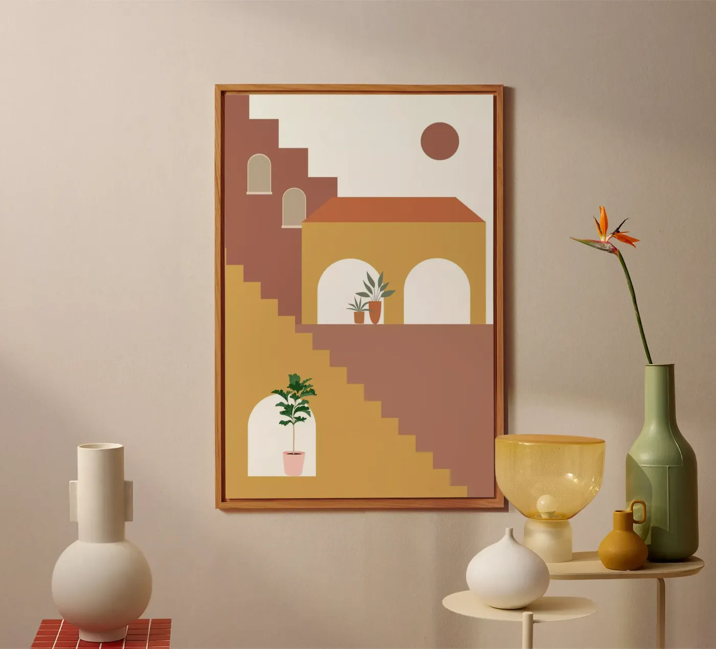 Boho forex-plaat van DesignArt