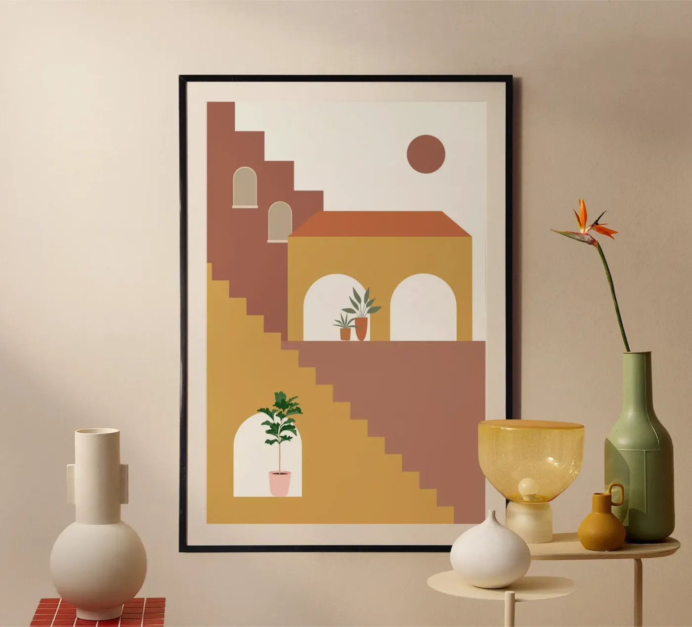 Boho Poster von DesignArt
