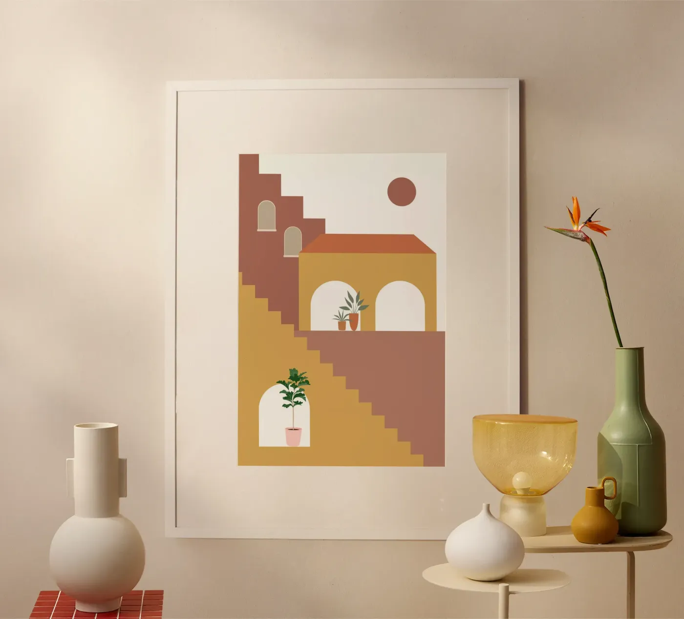 Boho Poster von DesignArt