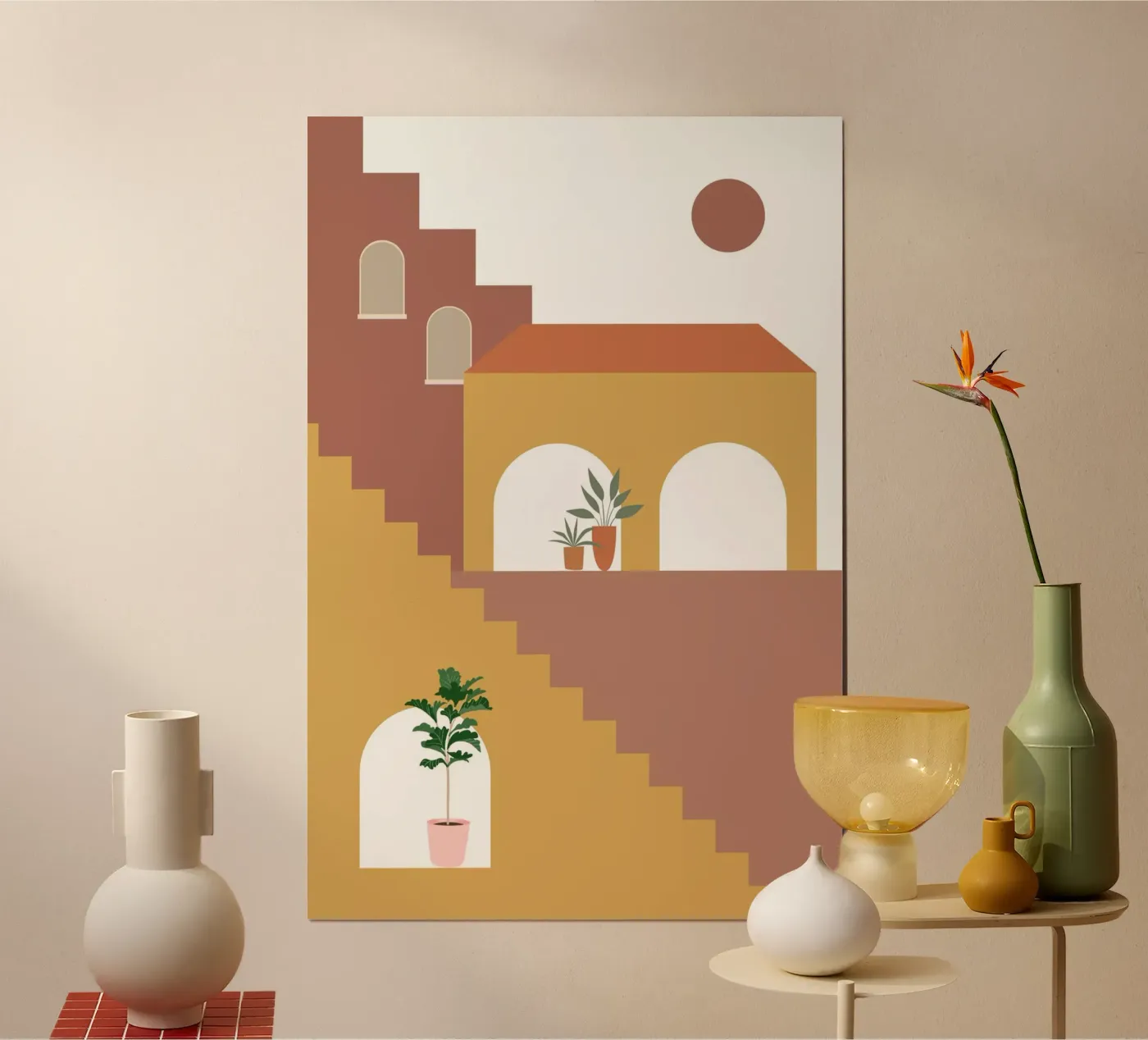 Boho Poster von DesignArt