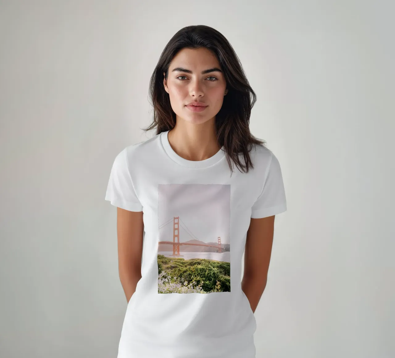 Golden Gate Bridge t-shirt da patiphotography