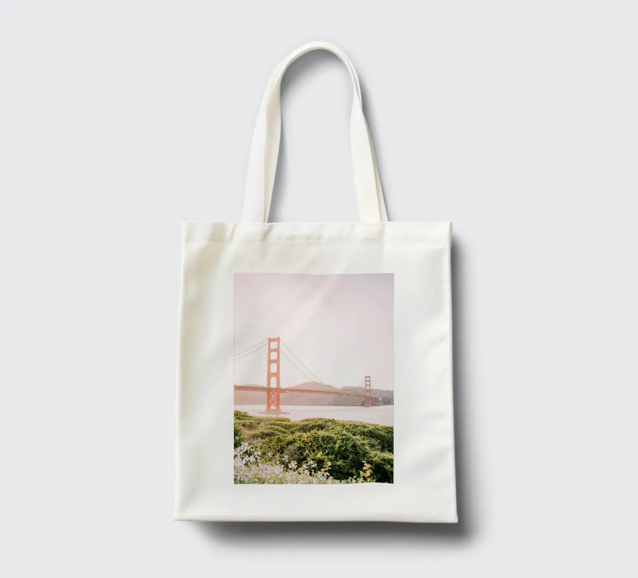 Golden Gate Bridge borsa in juta da patiphotography
