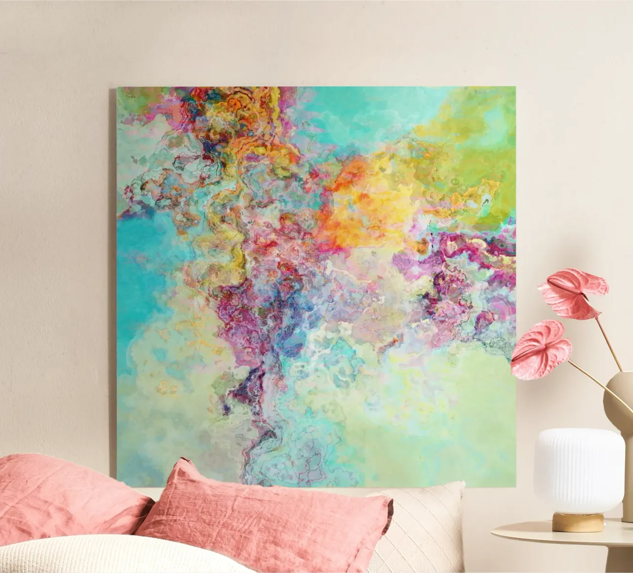 HINT acrylic glass by shellybremmerabstract