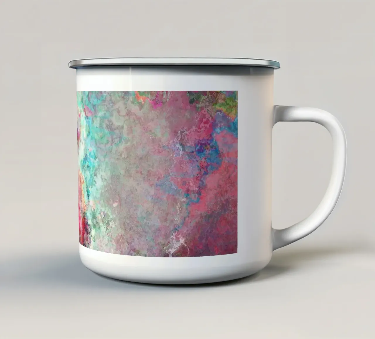 GLAMOUR tazza in smalto da shellybremmerabstract