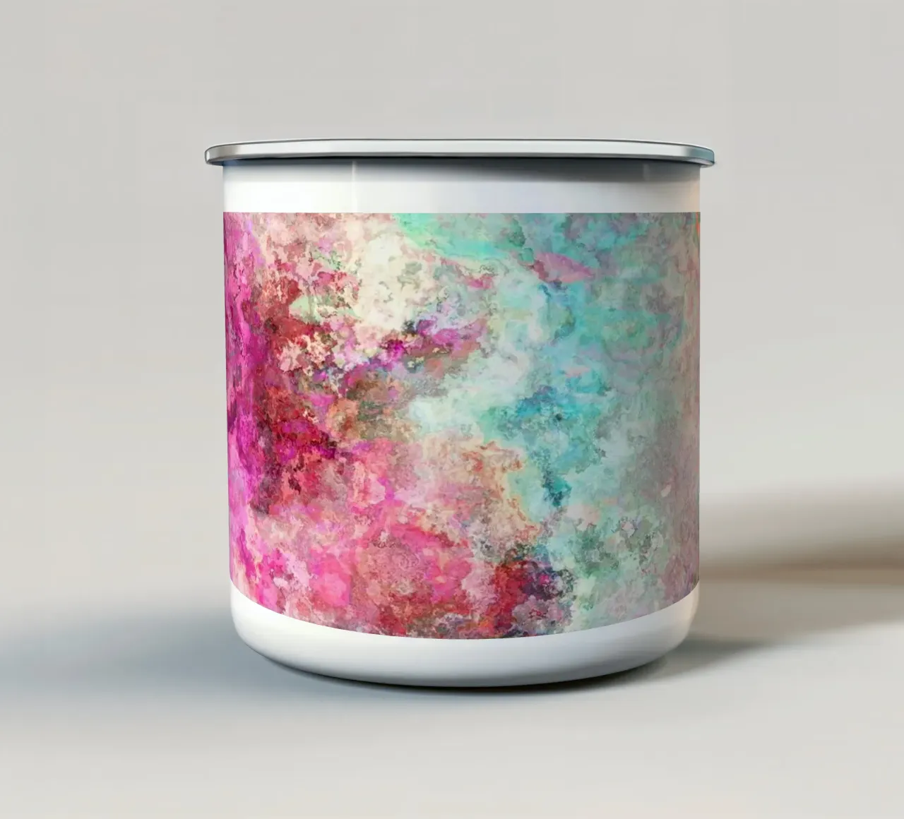 GLAMOUR tazza in smalto da shellybremmerabstract