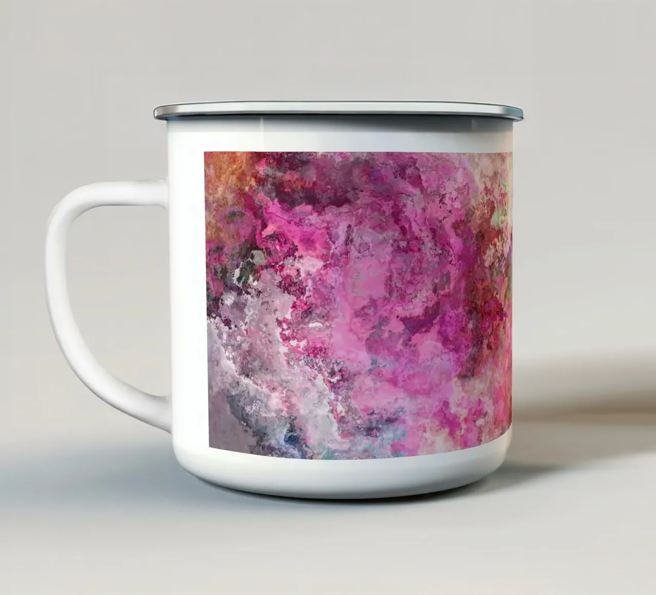 GLAMOUR tazza in smalto da shellybremmerabstract