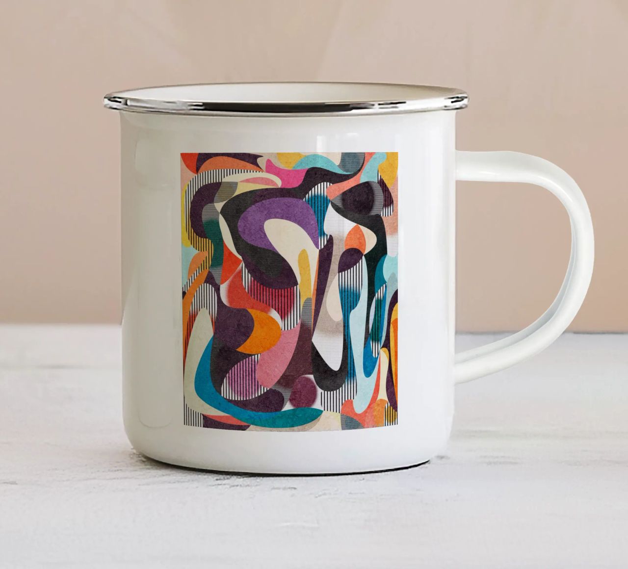 Mesmerized tazza in smalto da lovely lines