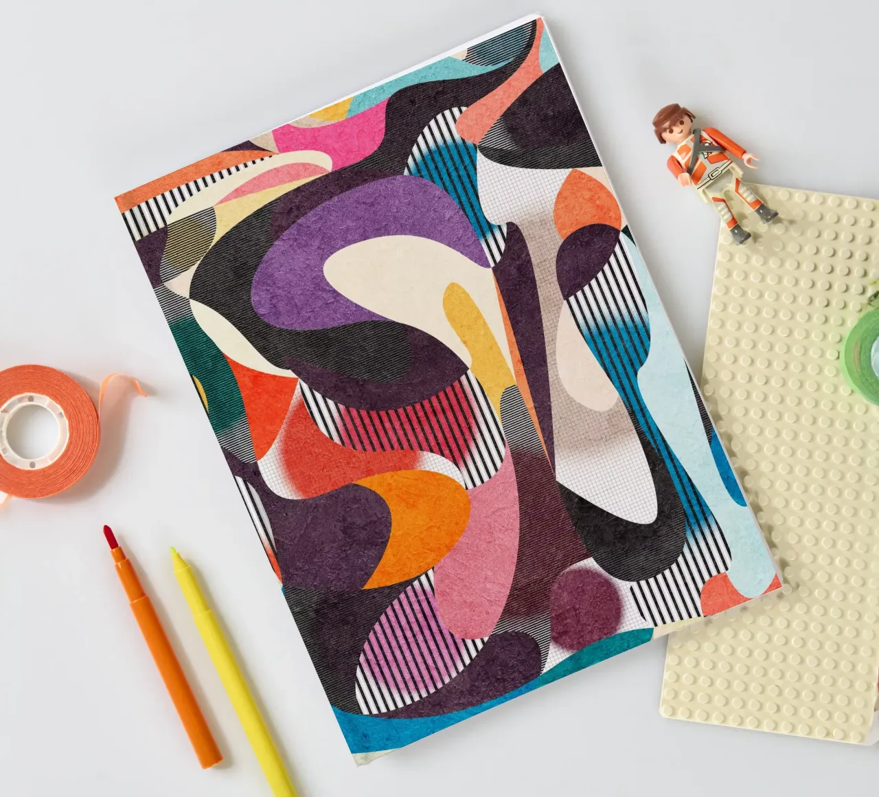 Mesmerized notebook by Abstract 888