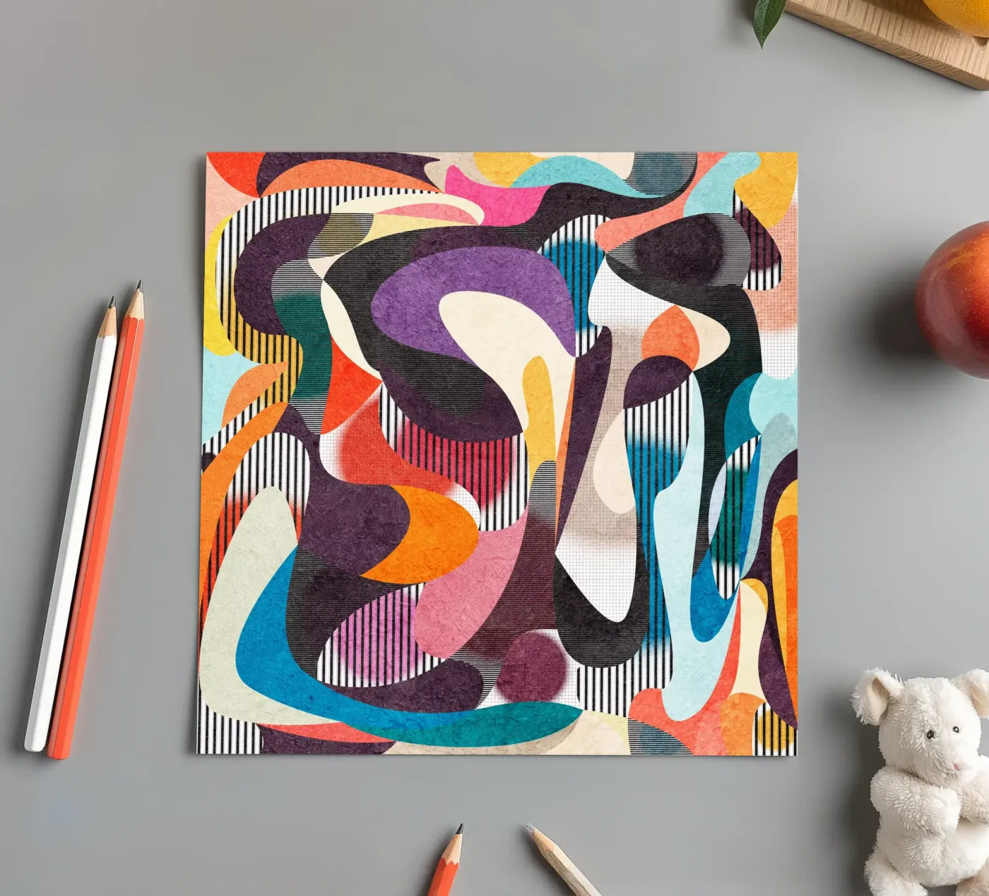 Mesmerized sticker sheet by Lines Inside
