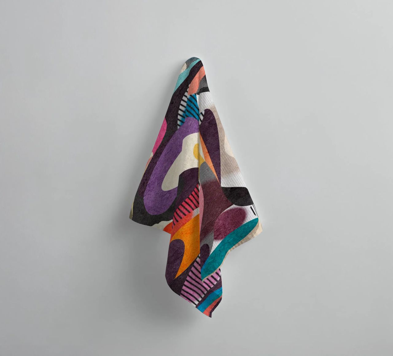 Mesmerized towel by lovely lines