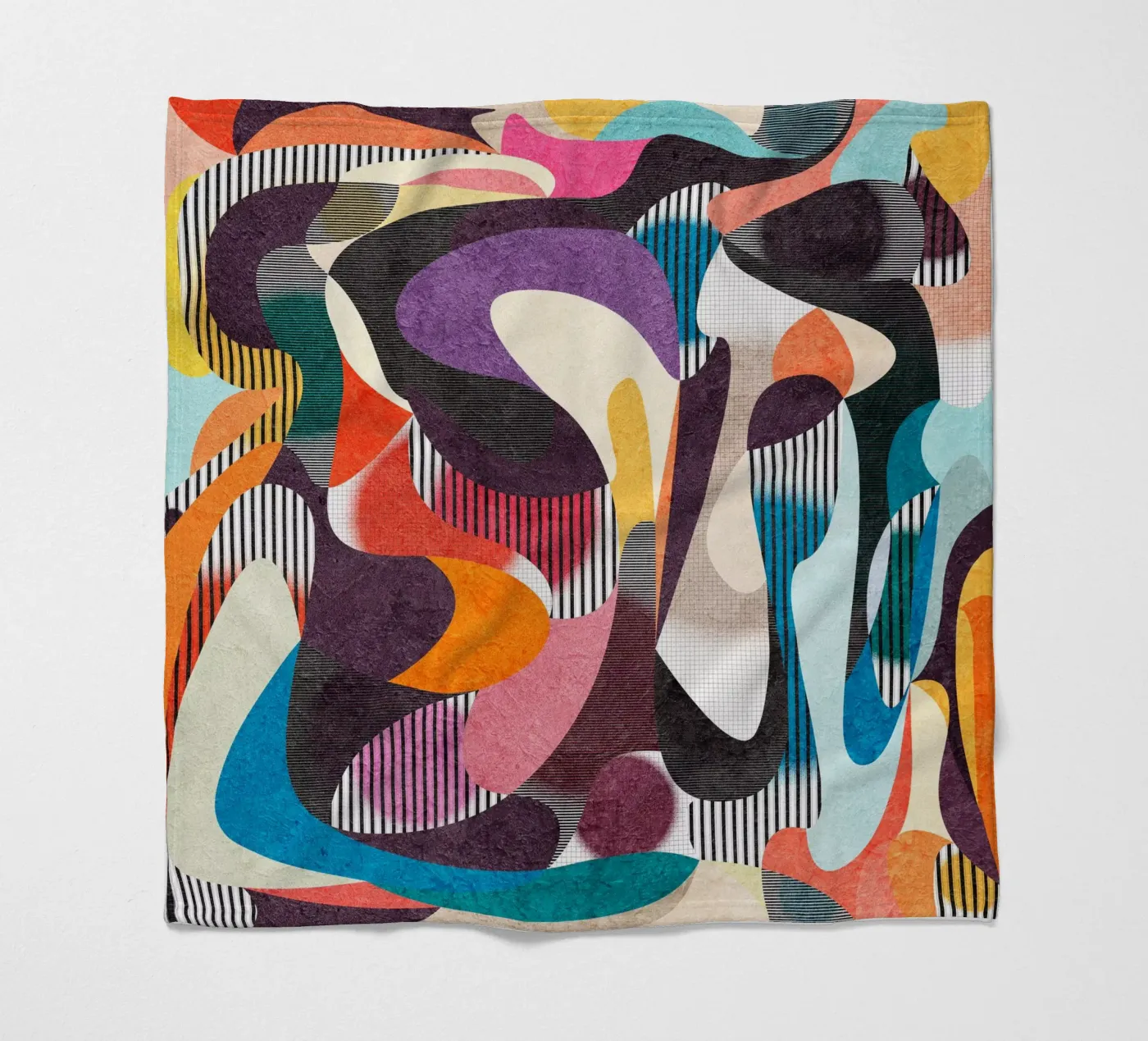 Mesmerized Fleecedecke von Abstract Joy