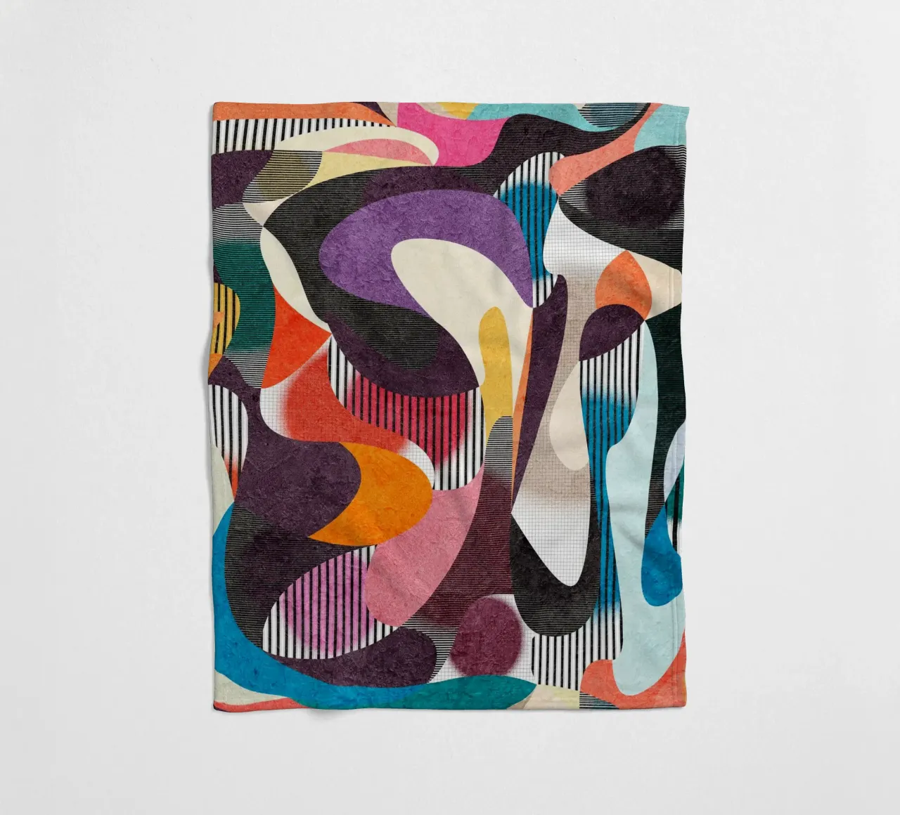 Mesmerized Fleecedecke von Abstract 888