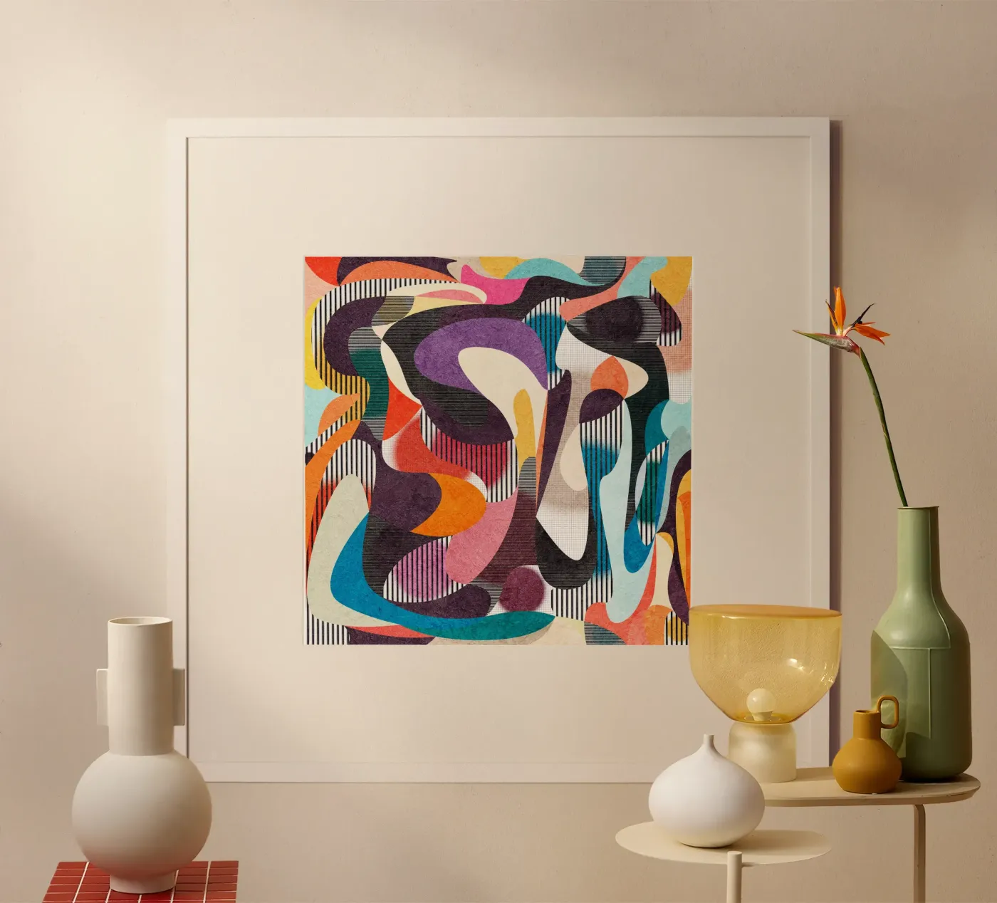 Mesmerized poster by Lines Inside