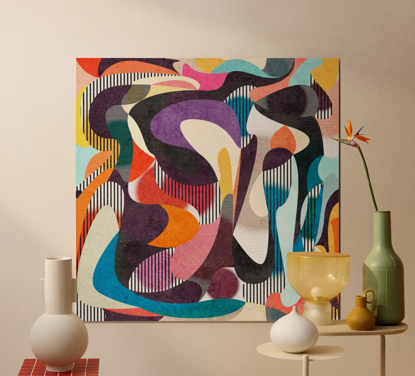 Mesmerized poster by Lines Inside