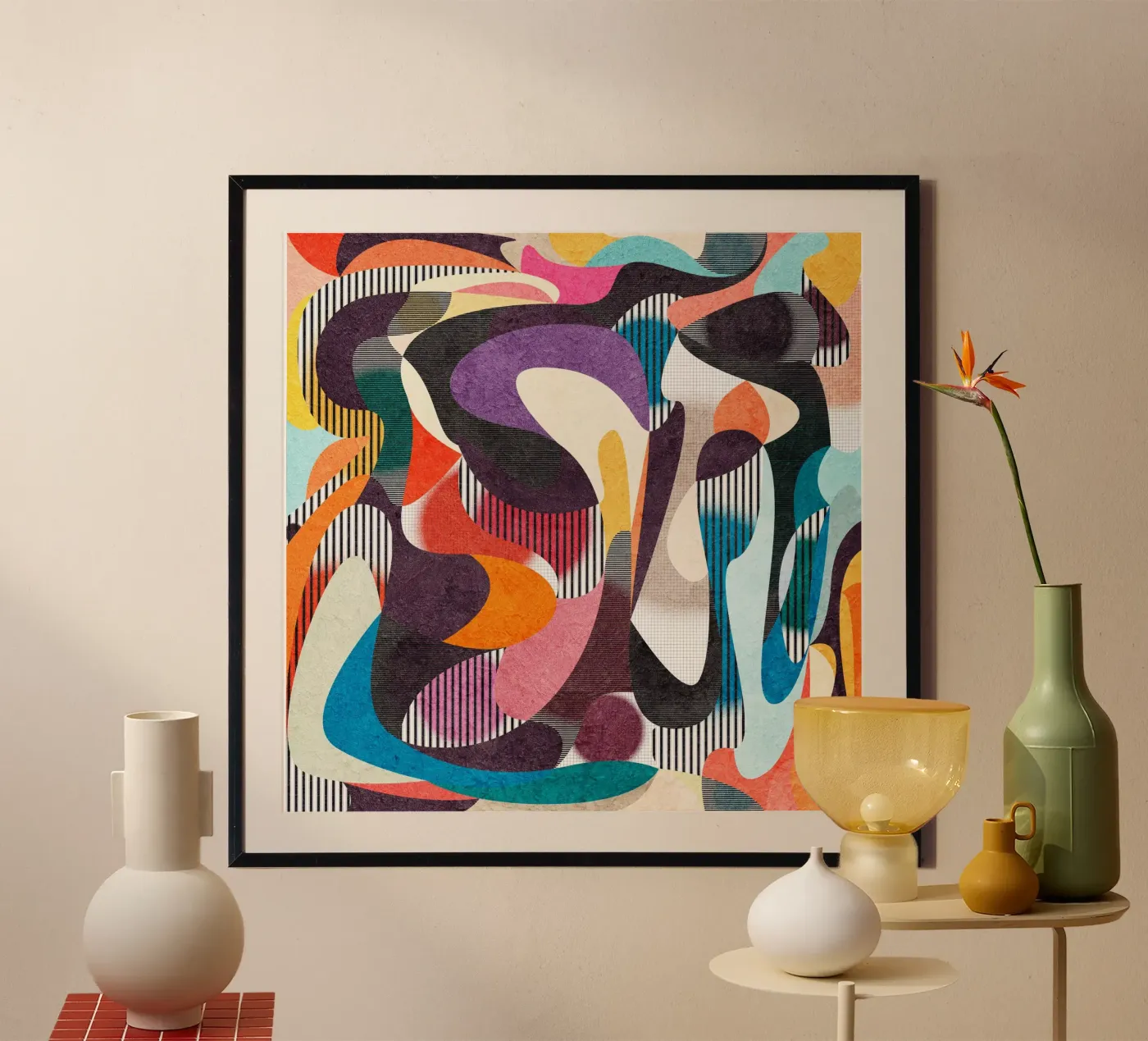 Mesmerized poster de Abstract Joy