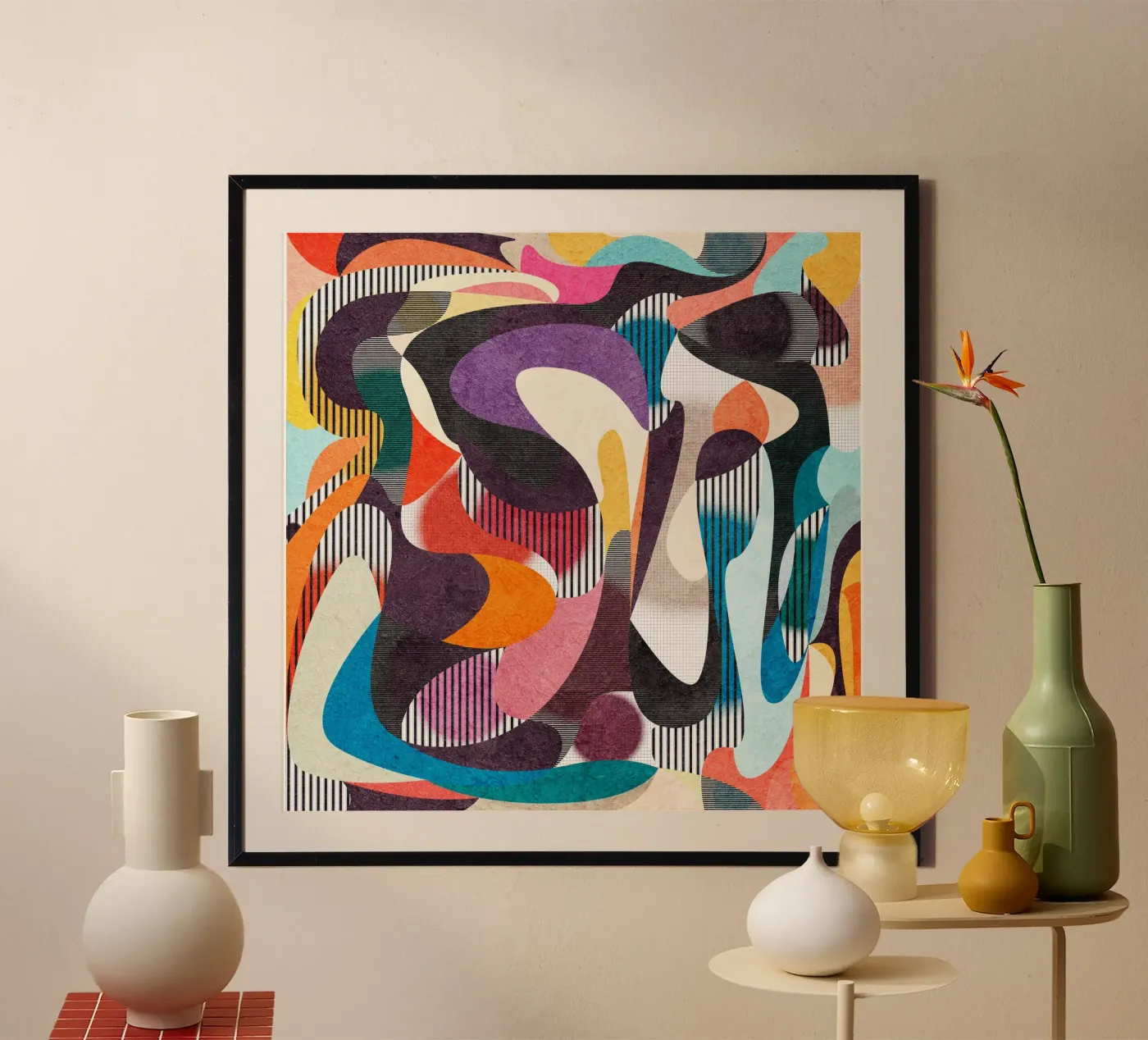 Mesmerized poster by Lines Inside