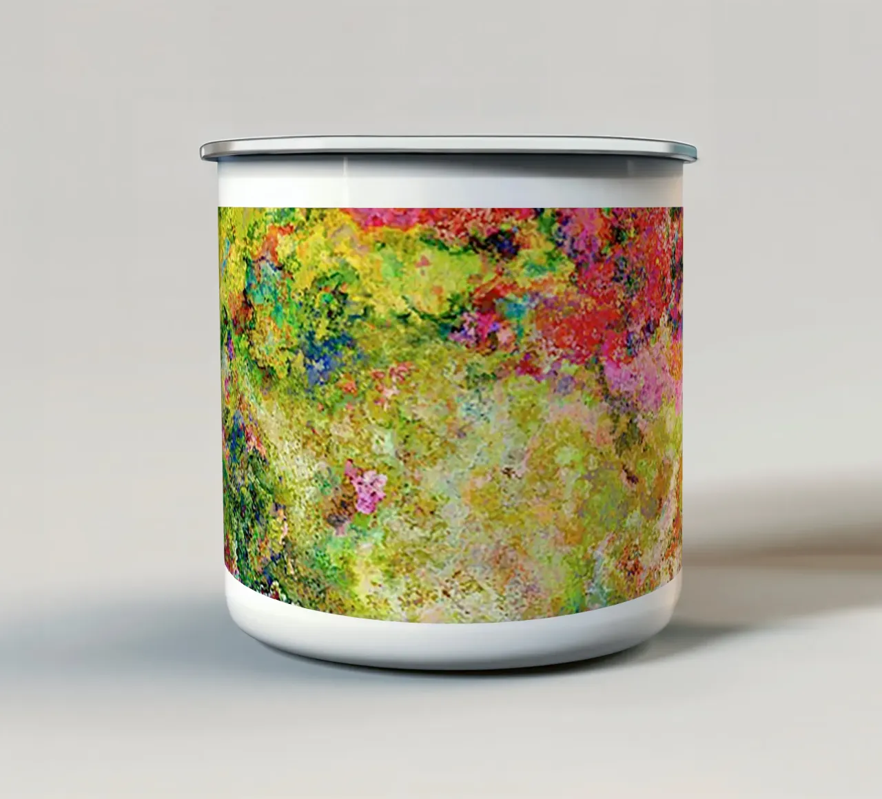 GARDEN tazza in smalto da shellybremmerabstract